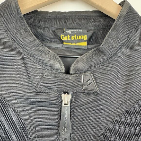 Scorpion EXO GET Stung Women's Sz XL Motorcycle Jacket Padded Black - Picture 5 of 16